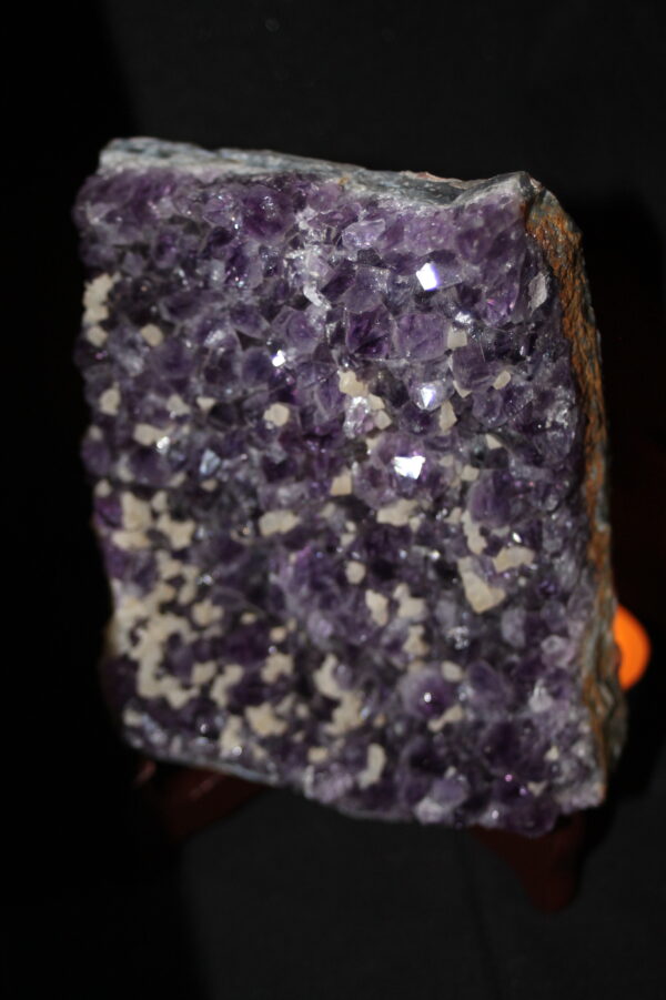 Stunning & Rare Amethyst & Calcite Cluster - Image 4