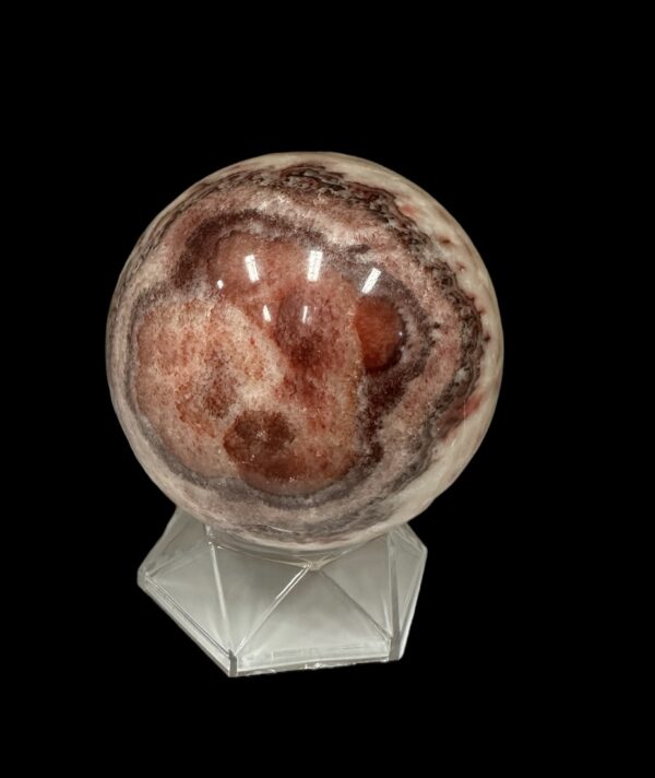 HUGE Rhodochrosite Sphere!