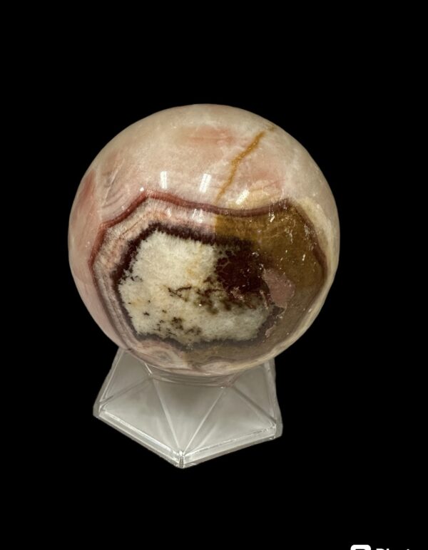 HUGE Rhodochrosite Sphere! - Image 4